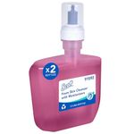 Scott Foam Hand Soap with Moisturizers (91592), Pink, Floral Scent, 1.2 L Bottles, 2 Bottles/Case