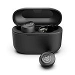 JLab Go Air Pop+ True Wireless Earbuds, In Ear Headphones, Bluetooth Earphones, Ear Buds with 35+H Playtime, Bluetooth Earbuds with Microphone, Charging Case, BT Multipoint App, Black