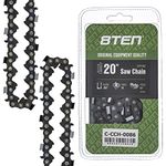 8TEN Ripping Chainsaw Chain 20 Inch .050 3/8 70DL for Echo CS-590 Poulan PP5020AV Jonsered 2063 Makita DCS510