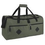 55 Liter Multi Pocket Duffle Bags for Men & Women for Traveling, The Gym, and as Sports Equipment Bag/Organizer (Green)