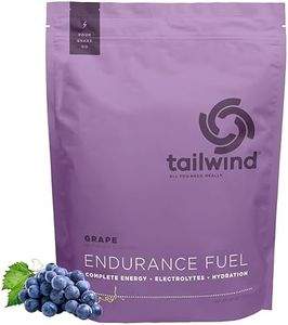 Tailwind Nutrition Endurance Fuel, Carbohydrate & Electrolyte Sports Drink Mix Powder, Gluten-Free, Vegan, Grape, 50 Servings