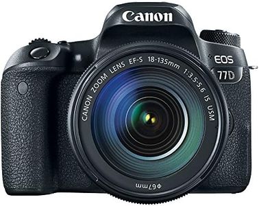 Canon EOS 77D DSLR with 18-135mm Lens