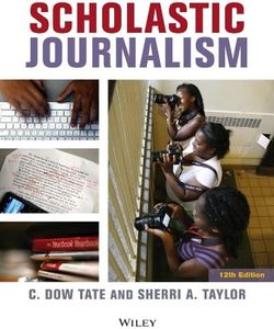 Scholastic Journalism (English Edition)