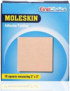 Extra Durable Moleskin Patches - 3" x 3" 10 Pack