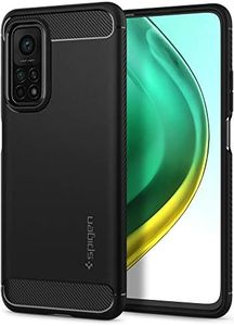 SPIGEN Rugged Armor Case Designed for Xiaomi Xiaomi Mi 10T (2020) Resilient Ultra Soft Cover - Black