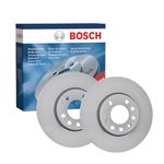 Bosch BD1037 Brake discs - ECE-R90 certified - 1 set of 2 discs