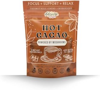 Hot Cacao | Hot Chocolate | Powered with Mushrooms | Freeze Dried Instant Beverage | No Caffeine | Coffee Alternative | Hot Coco Mix (Hot Cacao)