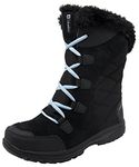 Columbia Women's Ice Maiden II, Black/Oxygen, 9