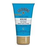 Gold Bond Healing Foot Cream, 113g Tube, Non-Greasy Moisturizing Foot Cream for Dry Cracked Feet and Heels With Jojoba, Aloe and Vitamin A, E and C