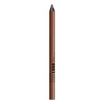 NYX PROFESSIONAL MAKEUP, Line Loud, Waterproof Lip Pencil, Infused with Vitamin E, Vegan Formula - TOTAL BALLER (Brown)