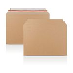 A3/C3 || 321x467mm || AKAR Capacity Book Mailers Cardboard mailers Letter Envelopes A3 Cardboard envelopes Peel & Seal Postals Mailers for Royal Mail Large Letter Posting Card Envelopes (Pack of 20)