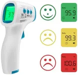 HoMedics Non-Contact Infrared Forehead Thermometer, Clinically Proven Fast Accurate Results, High-Fever Alert with 4-in-1 Readings