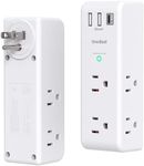 2 Pack Surge Protector Outlet Exten