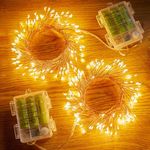 2 Pack Fairy Lights Battery Operate