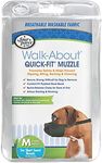 Four Paws Extra Large Quick Fit Dog Muzzle, M Short Snout Breeds, 3XL