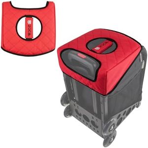 Seat Cushion, Reversible - Black/Red