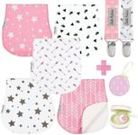 Dodo Babies 5-Pack Baby Burp Cloths