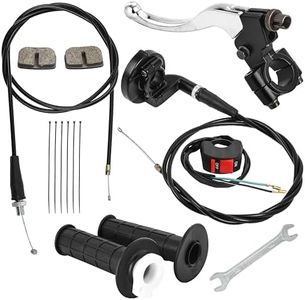 BlueStars Mini Bike Throttle Assembly Kit 7/8" 22mm Handlebars - Compatible with Coleman CT100U CC100X Baja Doodlebug DB30 Motovox MBX10 MBX11 Monster Moto MMB80 MMB105 Predator 79cc 97cc 100cc