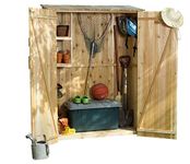 Cedar Storage Hutch - Storage Shed