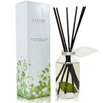 LOVSPA Zen White Tea and Ginger Aromatherapy Reed Diffuser | Tranquil & Serene | with Citrus, Peony, Lavender, Geranium, Sandalwood & Musk | Best Gift Idea! Vegan. Made in The USA