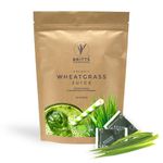 Britt's Superfoods Organic Frozen Wheatgrass Juice 30 Shots- Locally Grown and Juiced in The UK- High Nutritional Content for Healthy Energy Levels - Anti-Fatigue Physical and Mental Performance