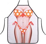 Funny Women Bikini Kitchen Apron La