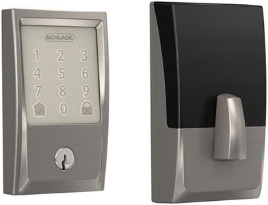 Schlage Encode Smart Wi-Fi Deadbolt with Century Trim in Satin Nickel