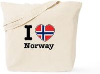 CafePress I Love Norway Tote Bag Na