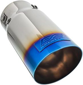 DC Sports EX-1025 Titanium Flare Round Exhaust Tip