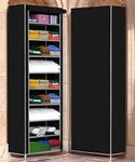 YouCopia Collapsible Wardrobe 9 Shelves Storage Clothes Storage Rack Quick Wardrobe/Cabinet/Multipurpose Storage Rack, Foldable, Collapsible Fabric Organizer