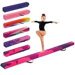 Aerobik® Foldable Gymnastic Beam Purple for Children and Adults | Easily Transportable with Carry Bag | Rigid, Lightweight, Non-Slip | 3 Layer Soft Touch Coating | OriginalCup