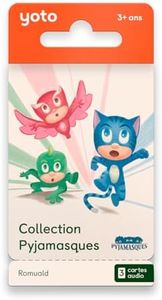 Yoto - Collection Pyjamasques, Collection de Livres Audio pour Enfant en français à écouter sur conteuse et boîte à Histoires pour Enfant Player et Mini, premières Histoires 3 à 5 Ans
