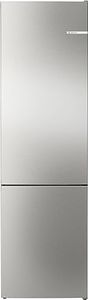 Bosch KGN392ICF Serie 4 Kühl-Gefrier-Kombination, 203 x 60 cm, 260 L Kühlen & 103 L Gefrieren, VitaFresh XXL <0 °C>, No Frost, Hochglanz-Rückwand mit Multi Airflow, Perfect Fit