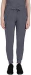 Healing Hands Purple Label Women Scrubs Pant Toby Jogger 9244, Pewter, X-Small Tall