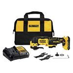 DEWALT 12V MAX XTREME Oscillating Tool Kit, Brushless Cordless, lightweight, Universal adapter (DCS353G1)