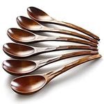 Wooden Spoon, 6-Pack Japanese Nanmu