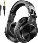 OneOdio A71 Hi-Res Studio Recording Headphones - Wired Over Ear Headphones with SharePort, Professional Monitoring Mixing Foldable Headset with Stereo Sound, 3.5/6.35MM Jack for PC Computer DJ Guitar