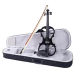 Electric Silent Violin With Case Bow Connecting Line