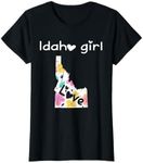 Idaho Girl Shirt I Love Idaho Home Gift T-Shirt