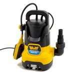 Submersible Water Pump 400w 8000L/H Clean Dirty Water with Float Switch Wolf Electric Drainage Garden Pond Pool Flood