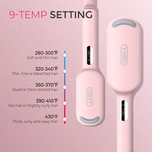 TYMO ROVY 32mm Hair Waver – Pink Ceramic Styling Tool