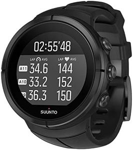 Suunto Spartan Ultra All Black Titanium HR The GPS Watch with Color Touch Screen Heart Rate Monitoring for Athletic and Adventure Multisport, Schwarz Titan, Uni