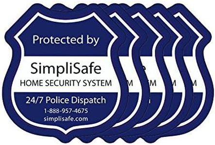 SimpliSafe Window Decals Pack of 5