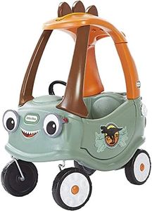 little tikes T-Rex Cozy Coupe by Dinosaur Ride-On Car for Kids, Multicolor Large