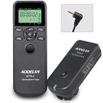 AODELAN Camera Shutter Release Cable - Wired & Wireless Remote Control Timer Remote Compatible with Canon EOS 650D / 600D / 550D/ 500D / 400D / 350D / 70D