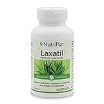 Nutripur Laxatil - Natural laxative, 60 vegetarian capsules (Pack of 1)