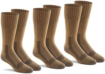 Fox River Mills 3 Pack Tactical Boot Lightweight Sock (Coyote Brown, Medium), Brown, Medium