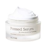 BLITHE Pressed Serum Velvet Yam Intensive Repair Care - Shea Butter Face Cream for Very Dry Skin with Macadamia Oil, Sensitive Skin Korean Cosmetics for Instant Hydration (50 ml)