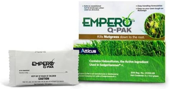 Empero Q-Pak Nutsedge Killer (Compare to SedgeHammer Plus) - 13.5 Grams Turf Herbicide - Kills Nut Grass in Established Lawns, Ornamental Turfgrass, & Landscape Areas