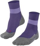 FALKE Women's RU Compression Running Socks, Amethyst, 8-9